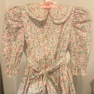Vintage Girls Pierre Cardin Floral Dress